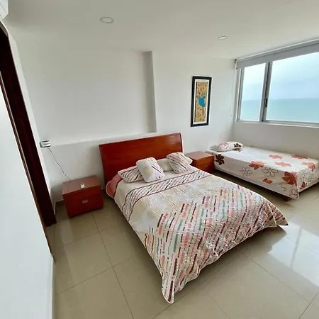Apartment Al-1 Facing The Sea With Pool And Wifi *